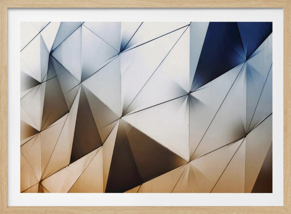 triangles art | Poster