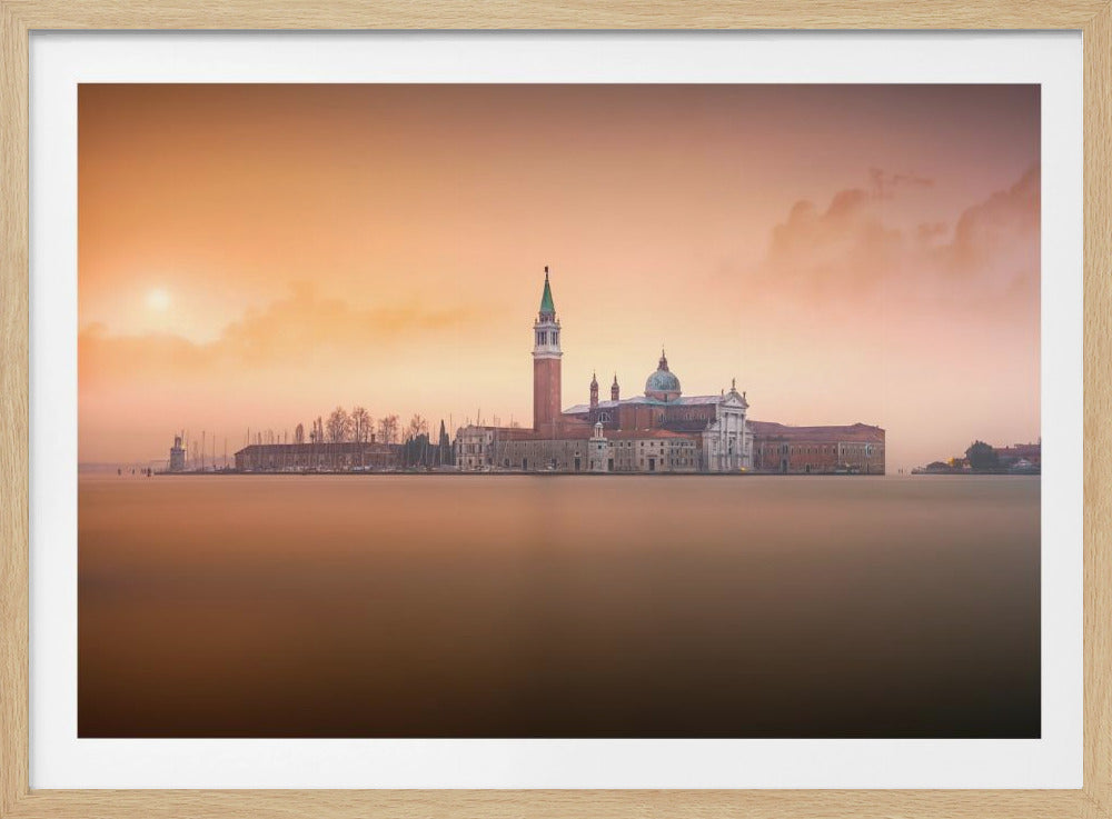Venice pink sunrise | Poster