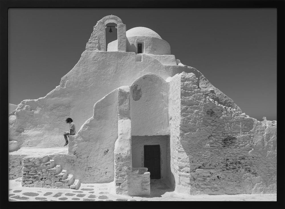 Paraportiani,Mykonos, Greece | Poster