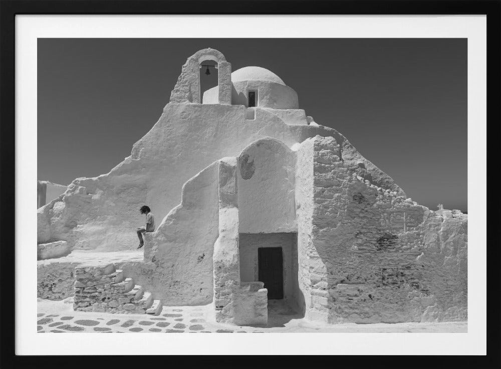 Paraportiani,Mykonos, Greece | Poster