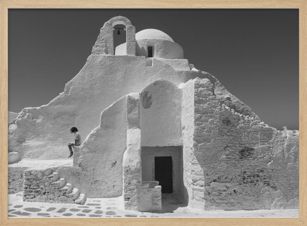 Paraportiani,Mykonos, Greece | Poster