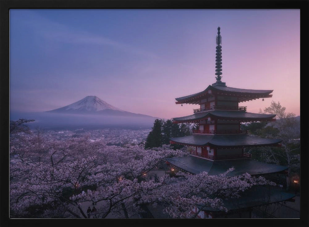 Mt Fuji Sakura | Poster