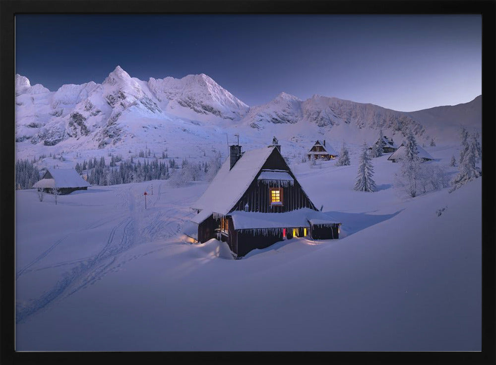 Winter Hut | Poster