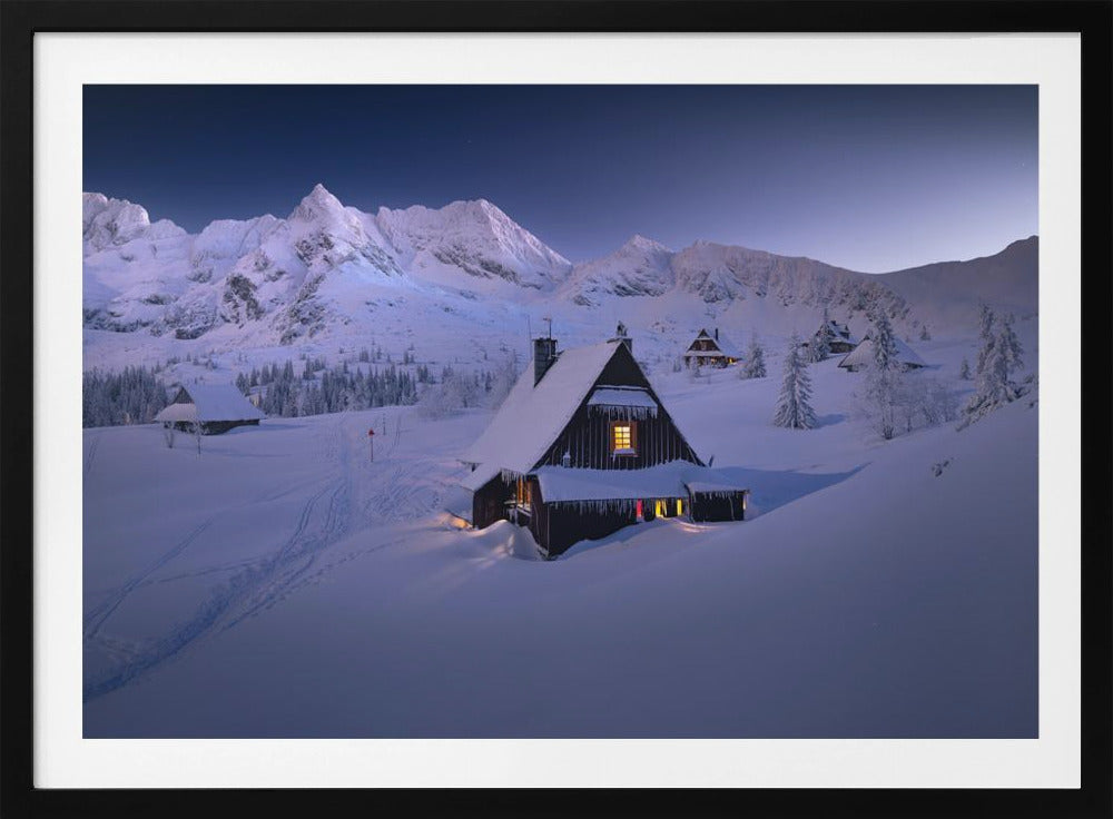 Winter Hut | Poster
