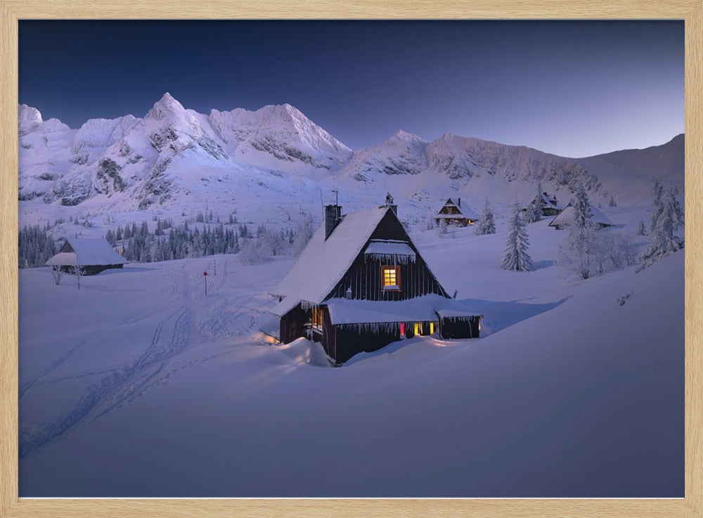Winter Hut | Poster