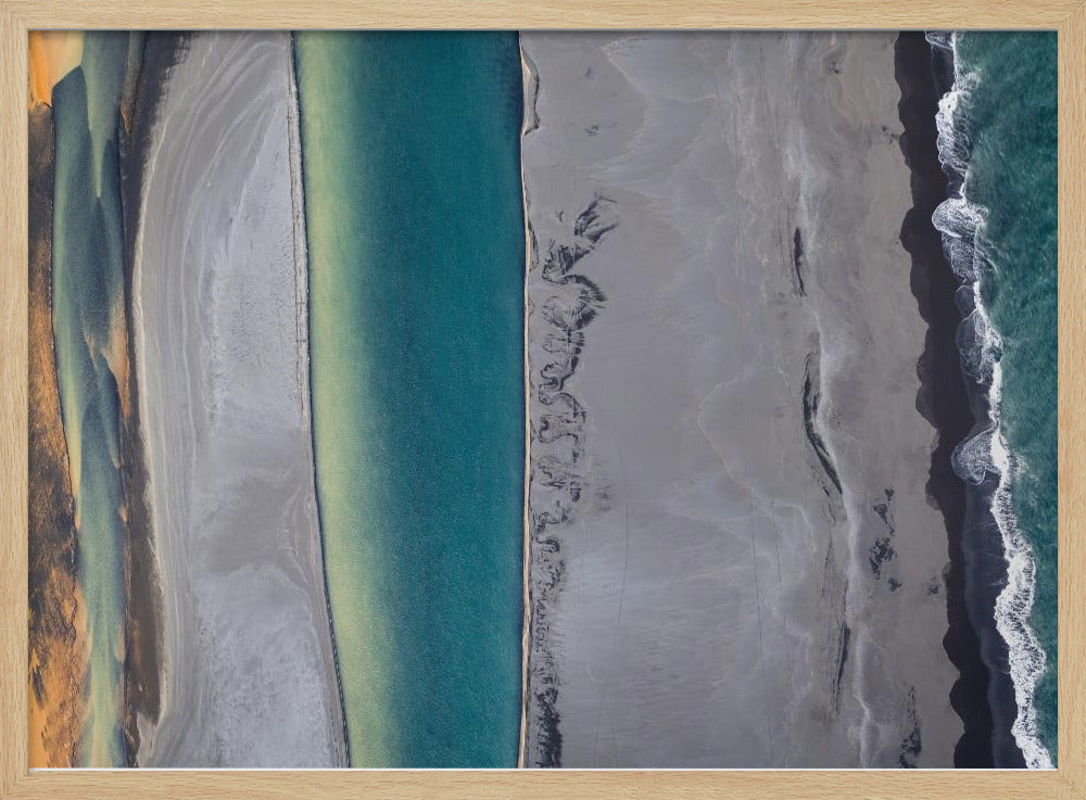 Icelandic coastline | Poster