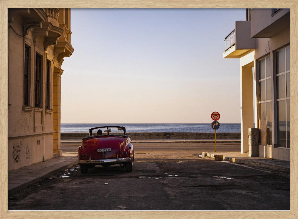 Watching the sun set - Havana | Poster