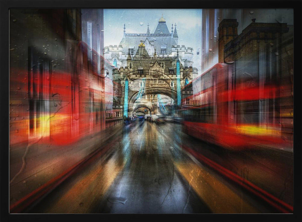 The red bus | Poster