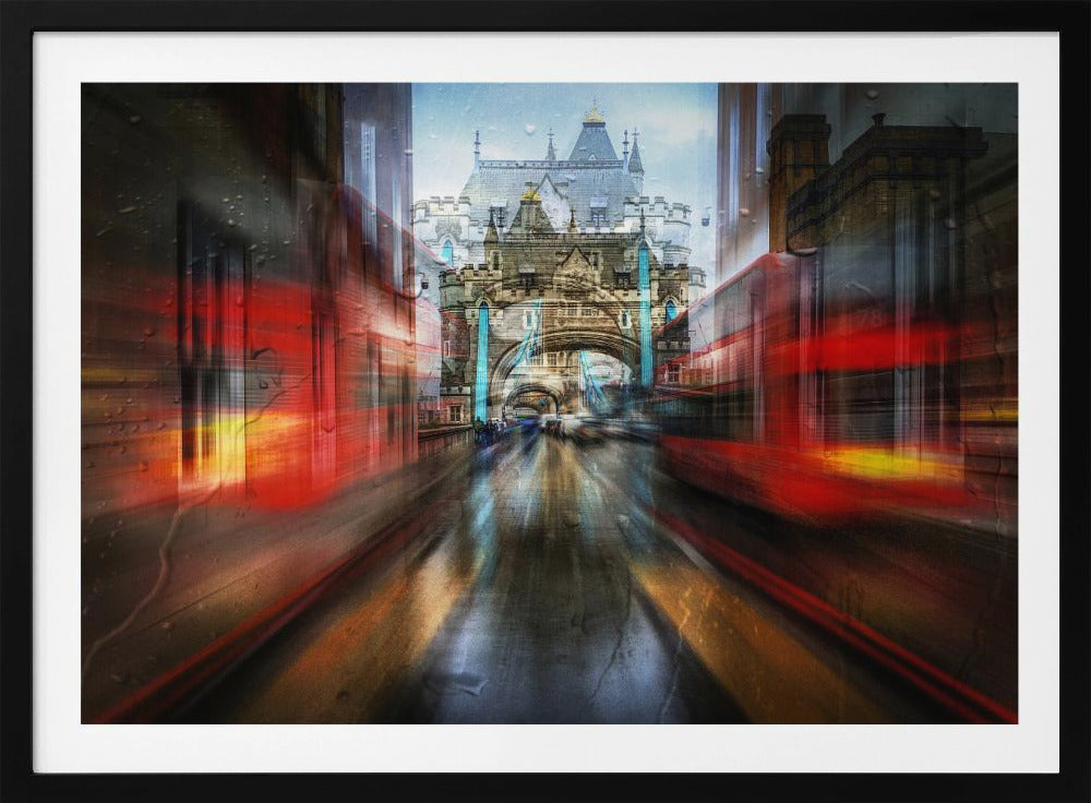 The red bus | Poster