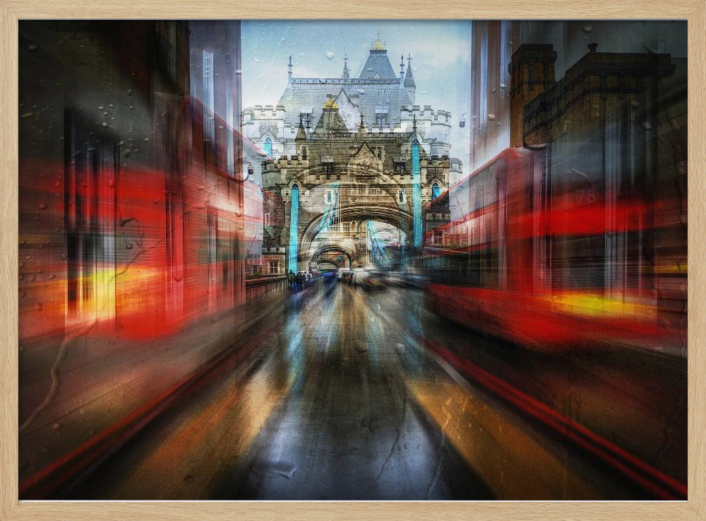 The red bus | Poster