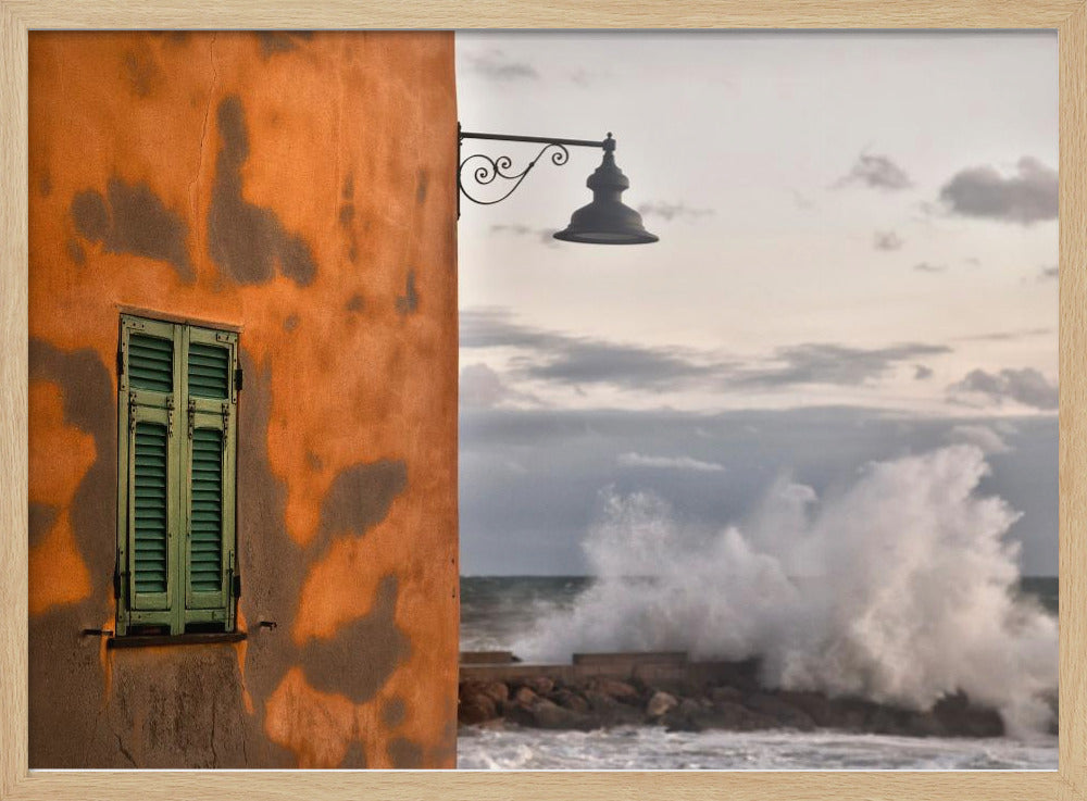 The wall and the wave | Poster