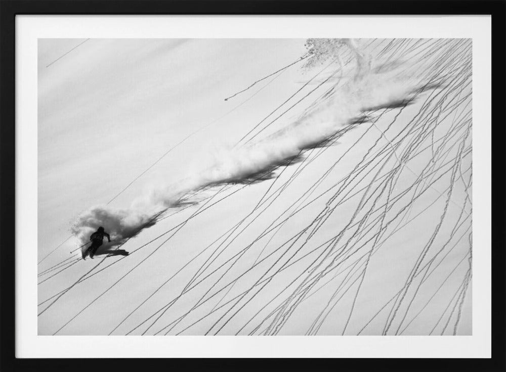Skiing Powder | Poster