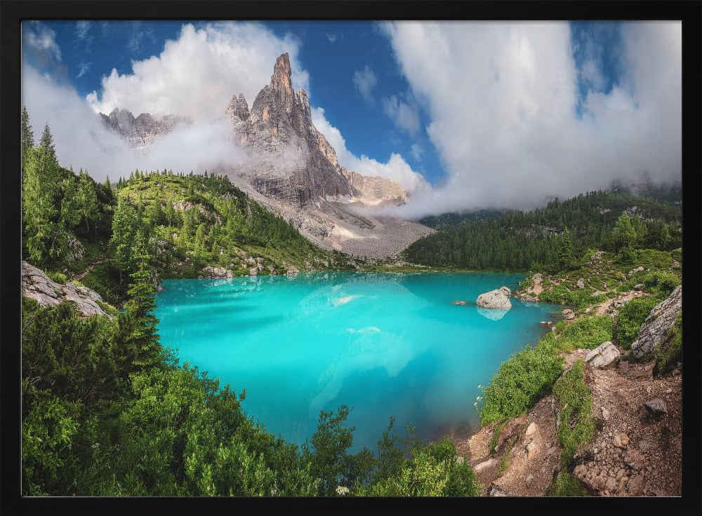 Veneto - Lago di Sorapis Panorama | Poster