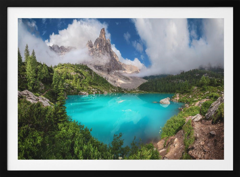 Veneto - Lago di Sorapis Panorama | Poster