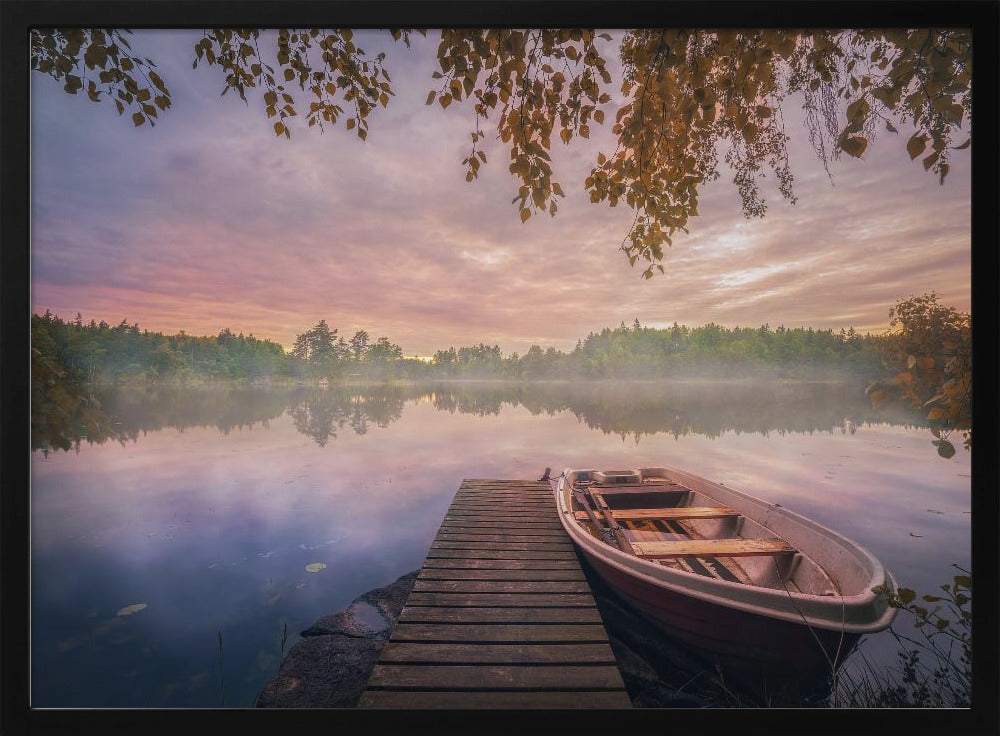 Colorful lake | Poster