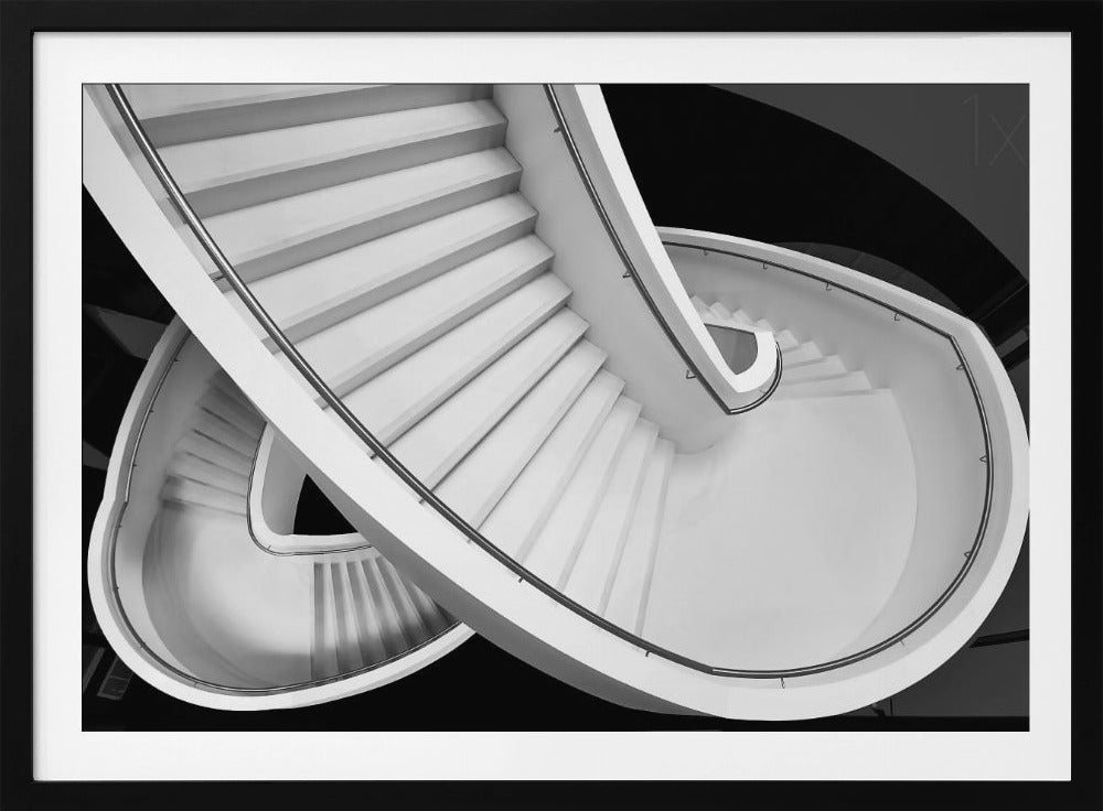B&amp;W staircase | Poster