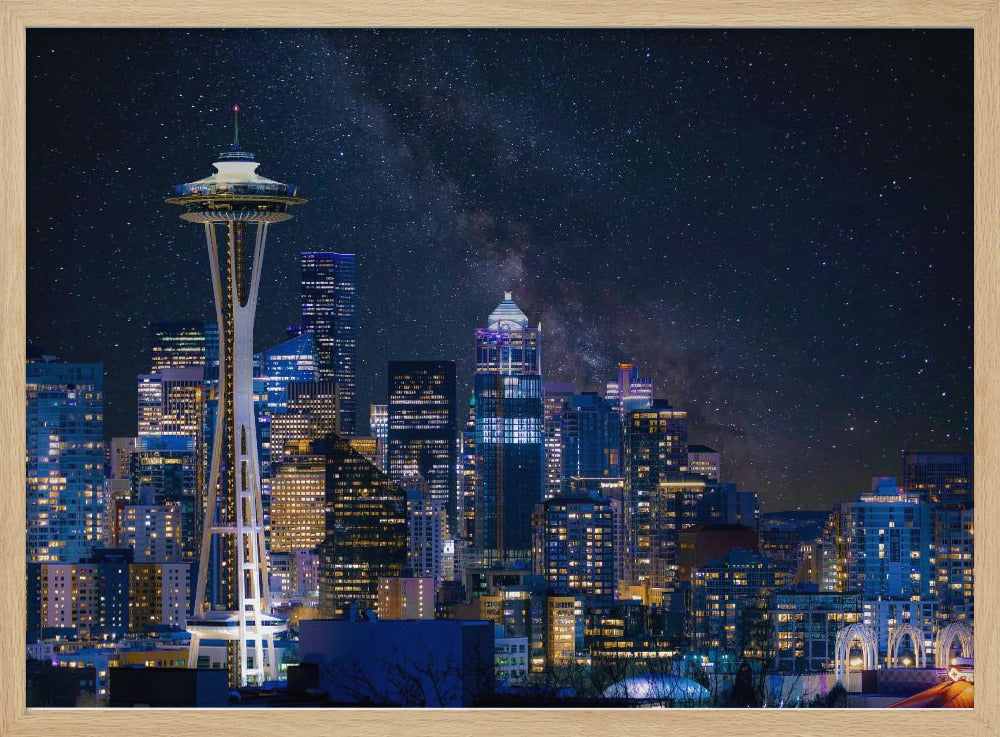 Night at Seattle | Poster