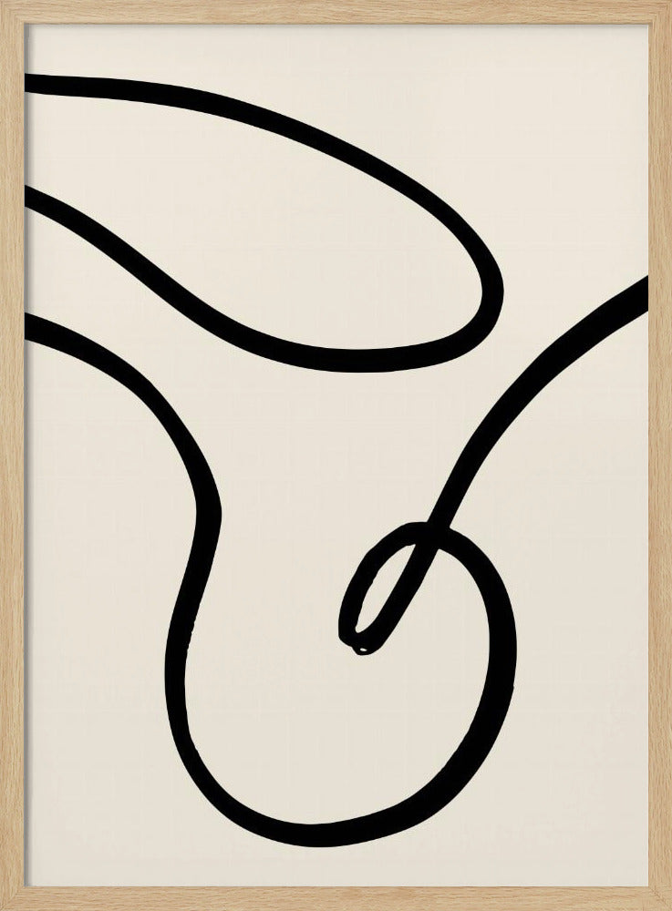 Black Lines 02 | Poster