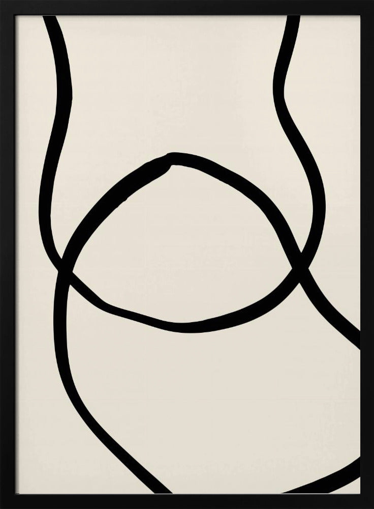 Black Lines 04 | Poster