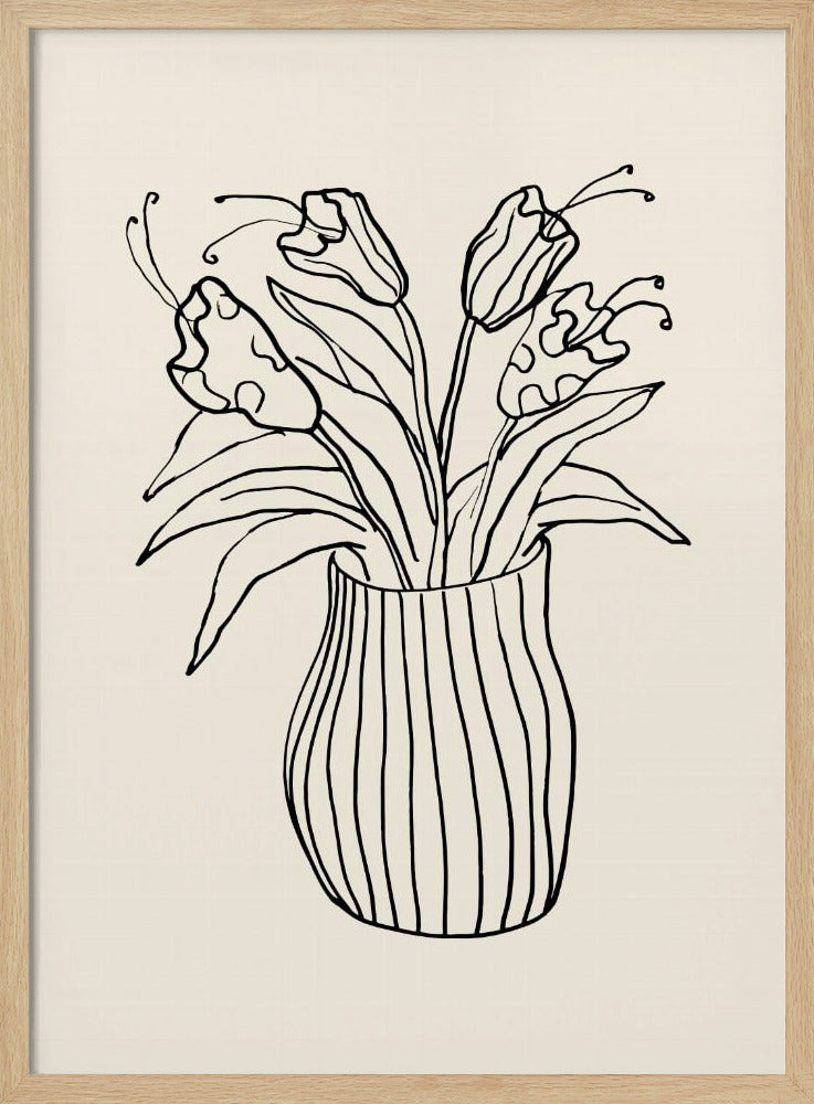 Vase Sketch | Poster