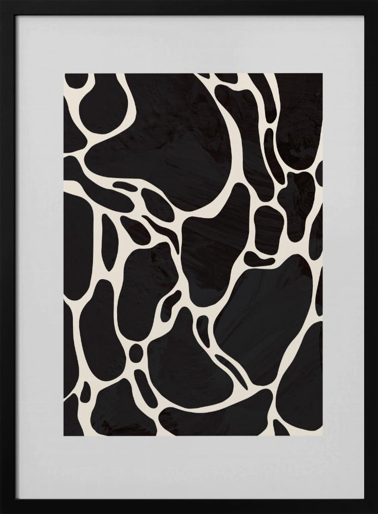 Giraffe Grey | Poster