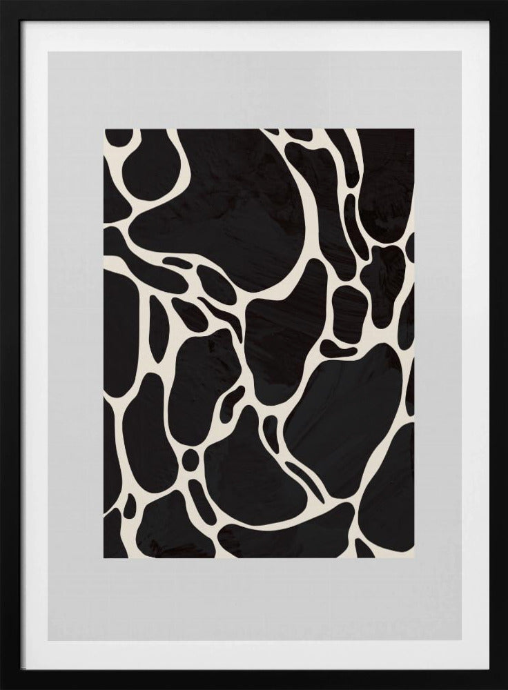 Giraffe Grey | Poster