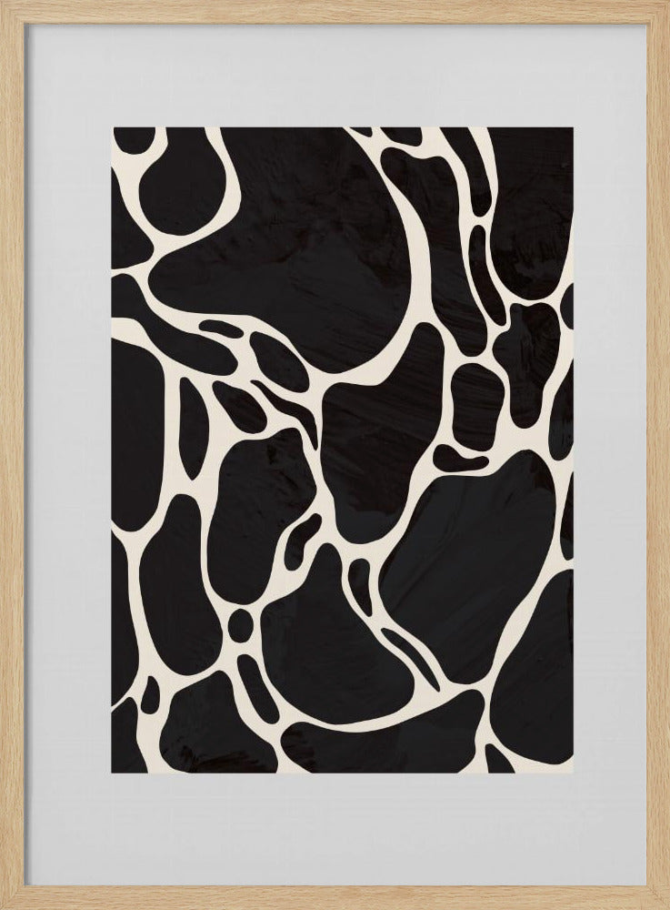Giraffe Grey | Poster
