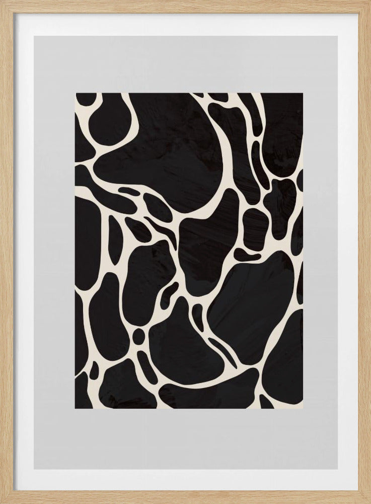 Giraffe Grey | Poster