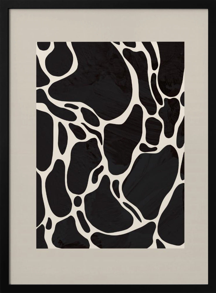 Giraffe Sand | Poster
