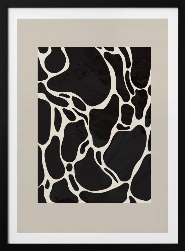 Giraffe Sand | Poster