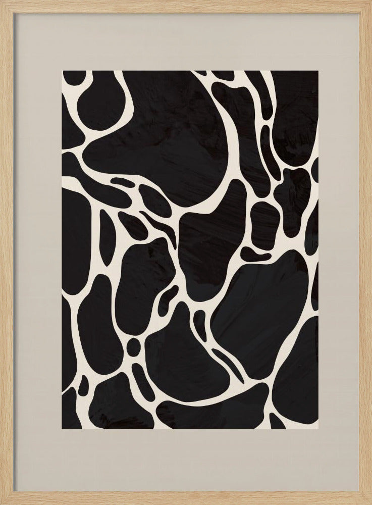 Giraffe Sand | Poster
