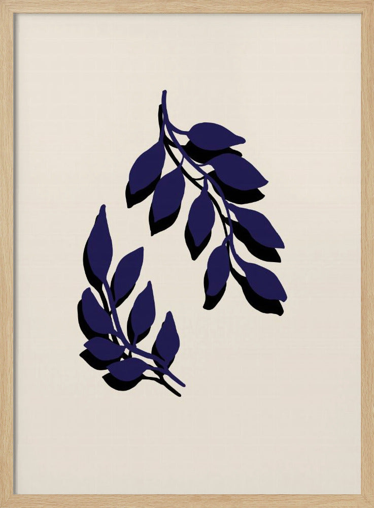 Blue Twigs | Poster