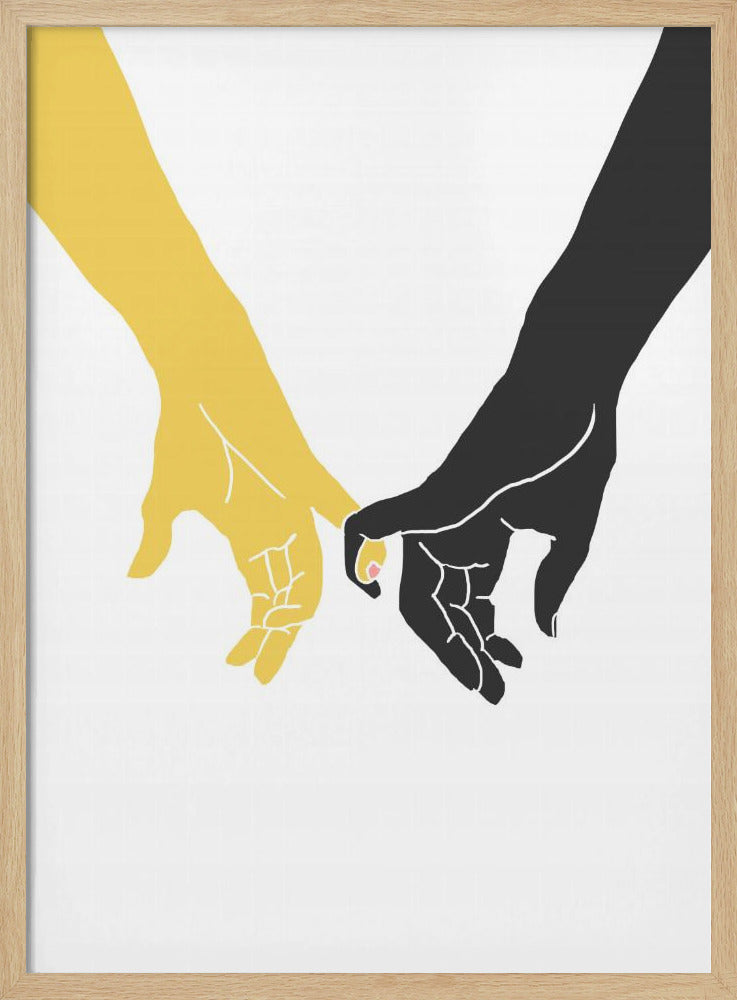 Hands Pinky | Poster
