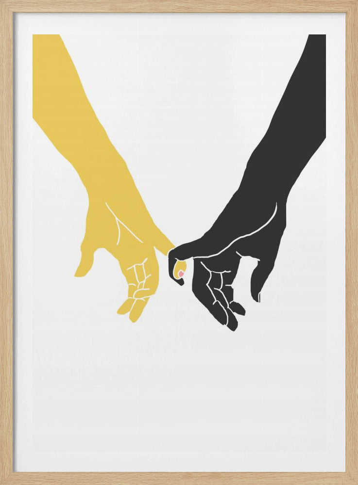 Hands Pinky | Poster
