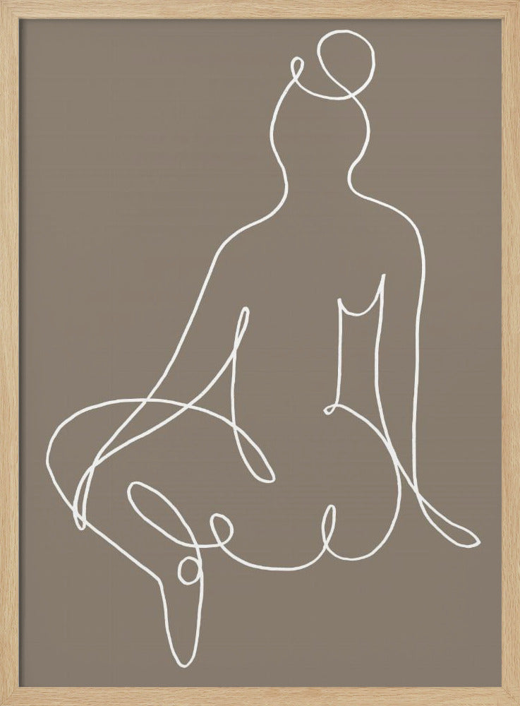 Sitting Down 02 | Poster