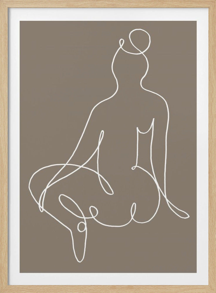 Sitting Down 02 | Poster