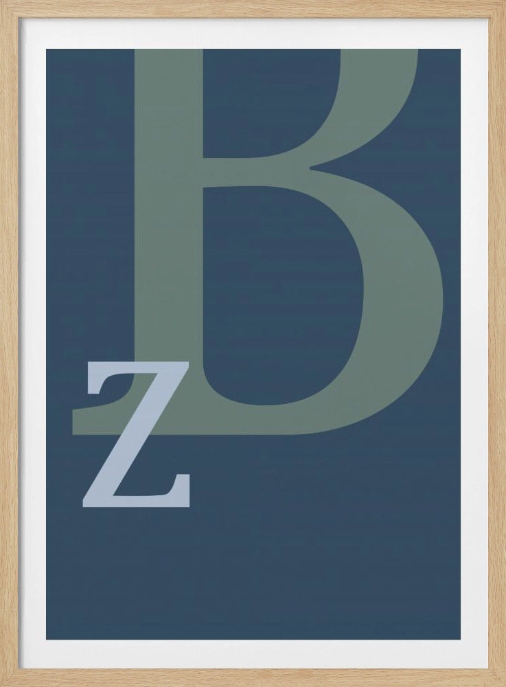 Letter B | Poster