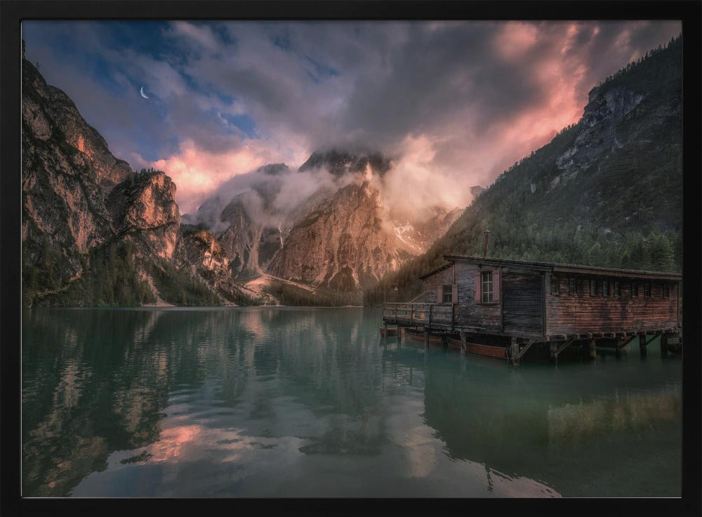 Lago di Braies, Dolomites | Poster