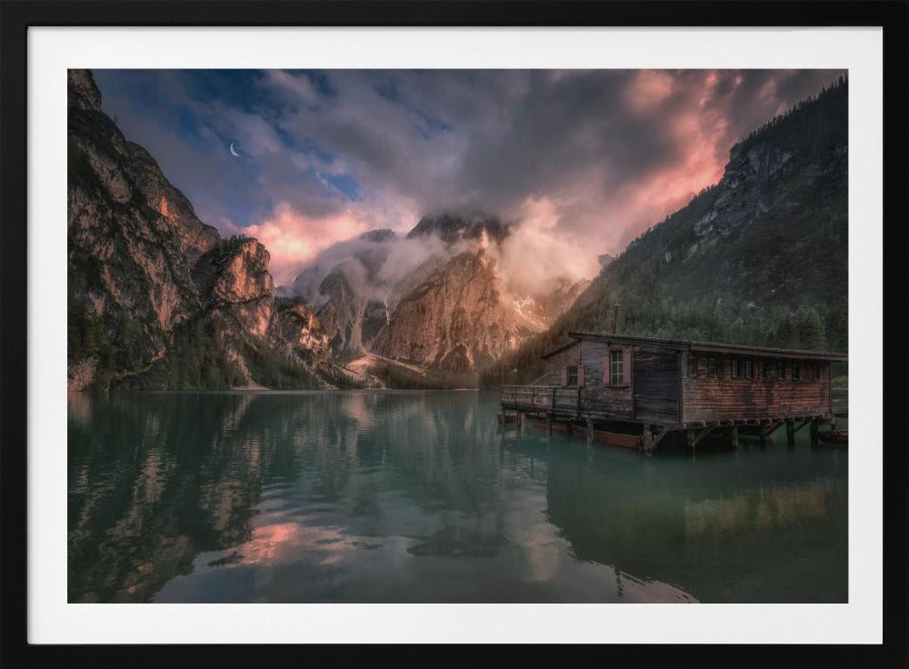 Lago di Braies, Dolomites | Poster