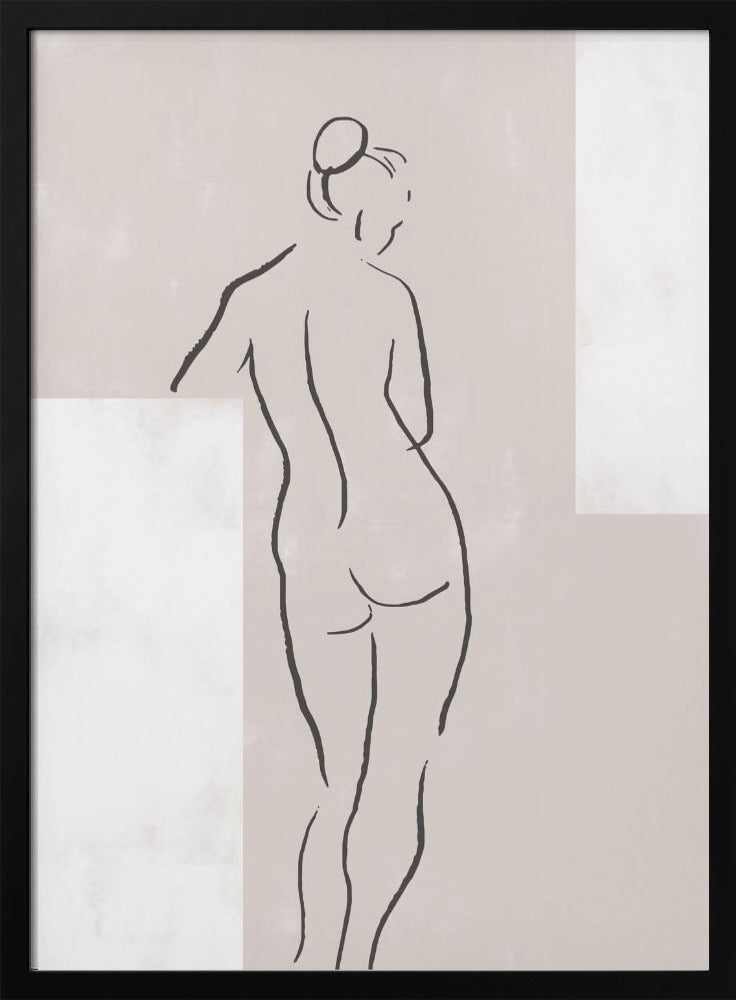 Woman in Studio | Poster