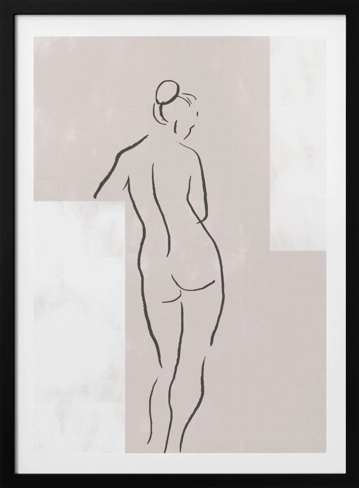 Woman in Studio | Poster