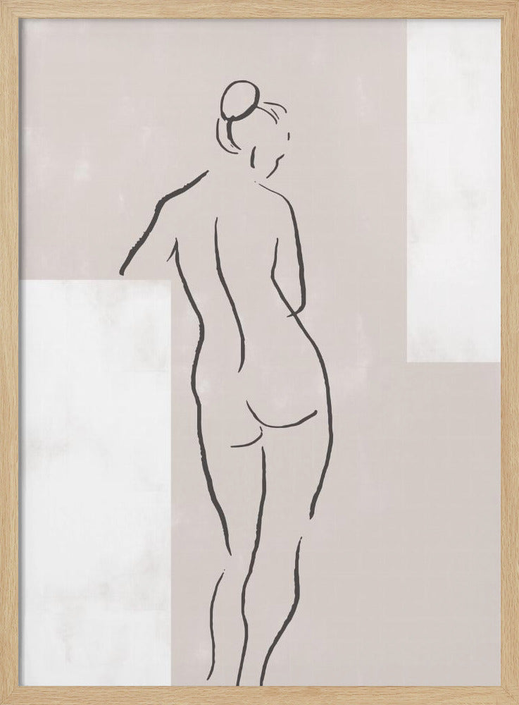 Woman in Studio | Poster