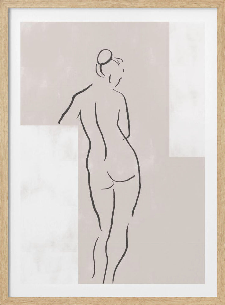 Woman in Studio | Poster