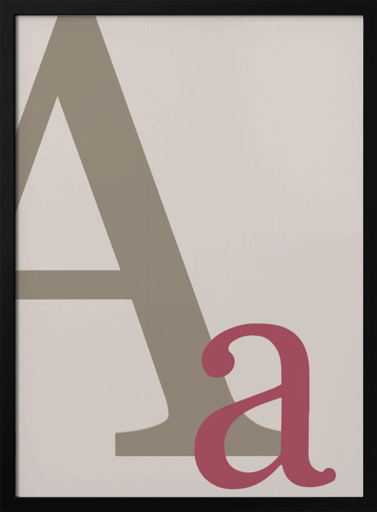 Letter A | Poster