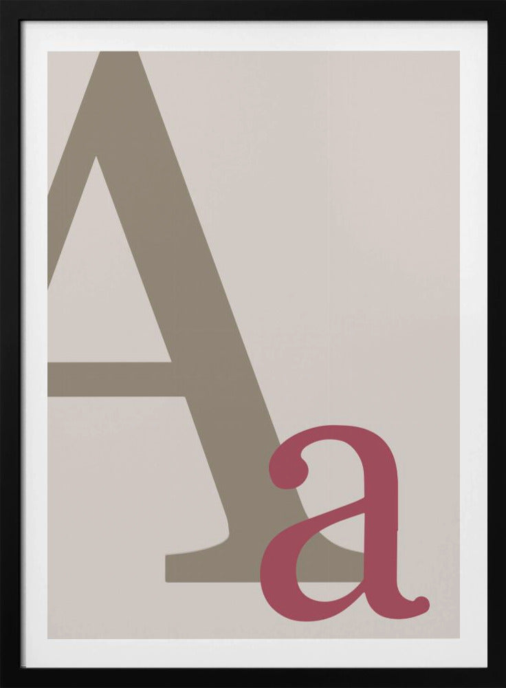 Letter A | Poster