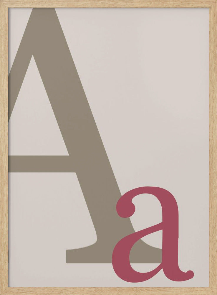Letter A | Poster
