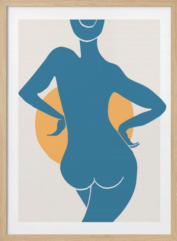 Blue Woman | Poster