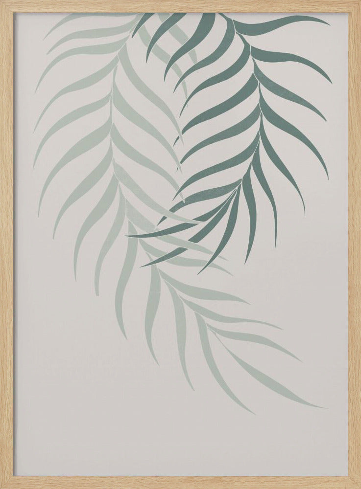 Leaf Frilly Green | Poster