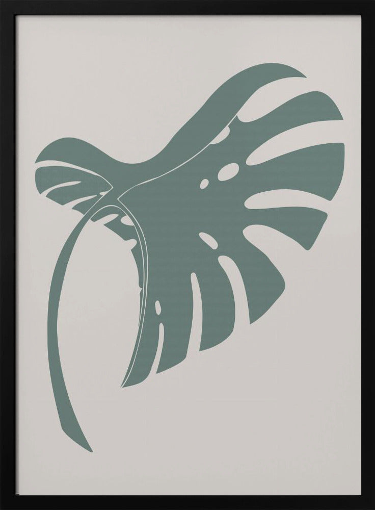 Monstera Bent Green | Poster
