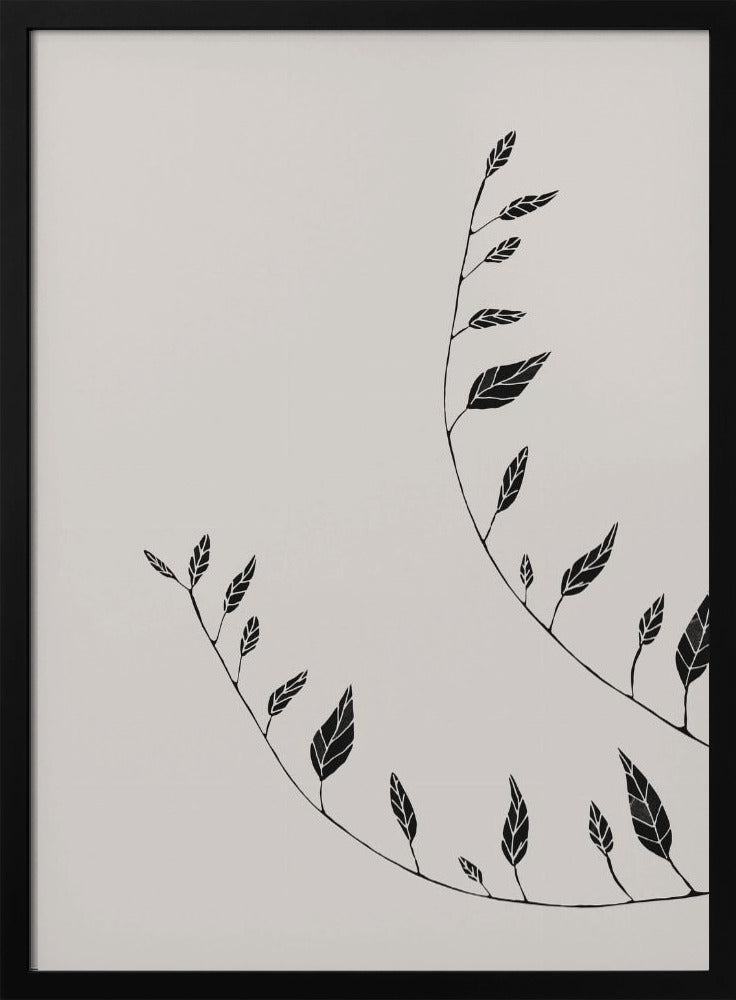 Wavy Branches | Poster